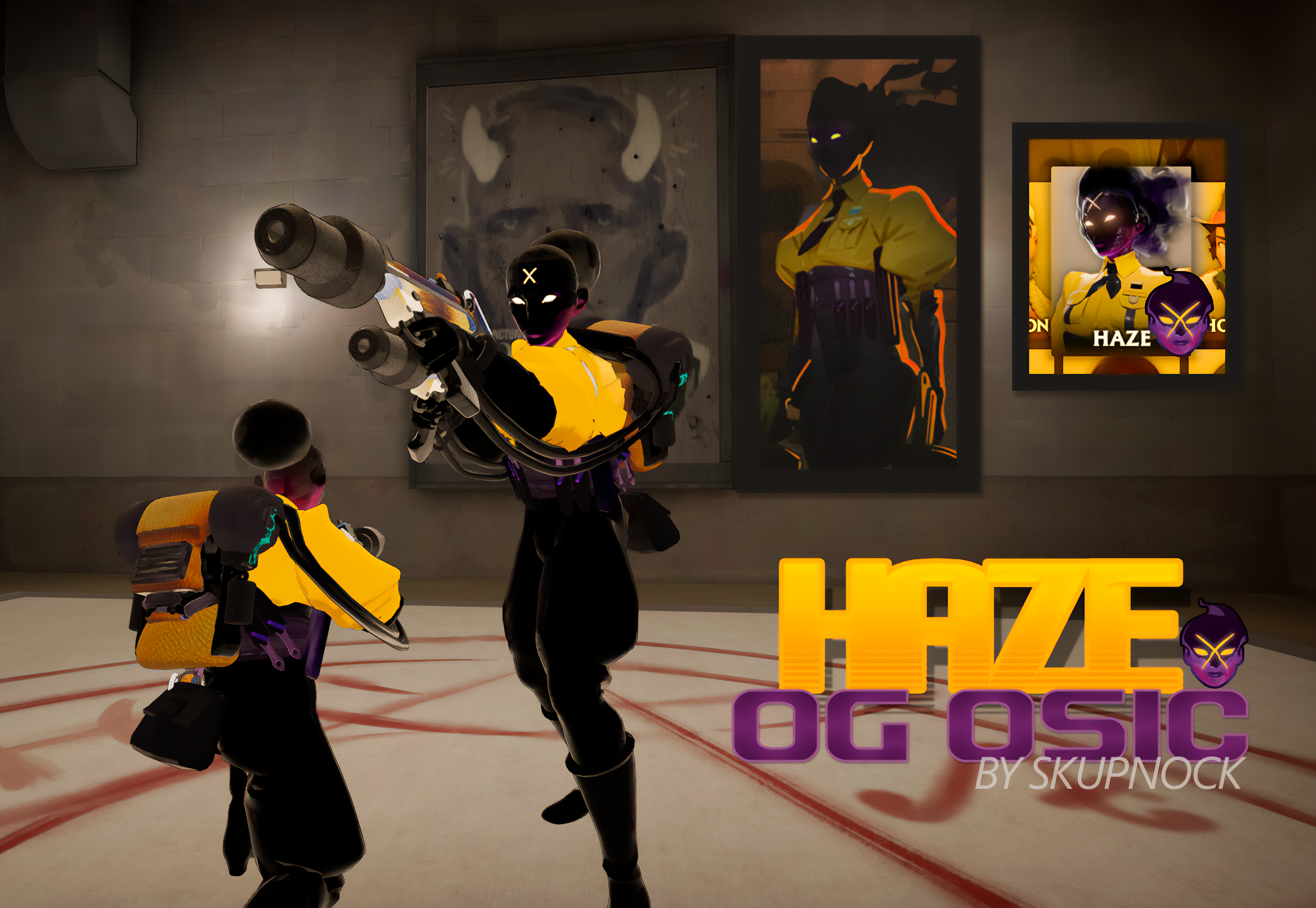 Haze OG OSIC скин для Haze в Deadlock
