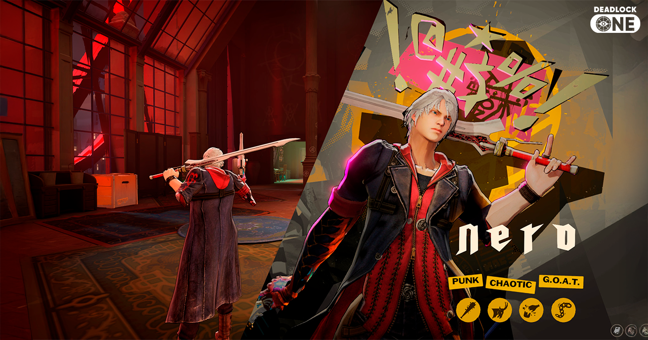 Nero DMC4 over Billy мод для Deadlock