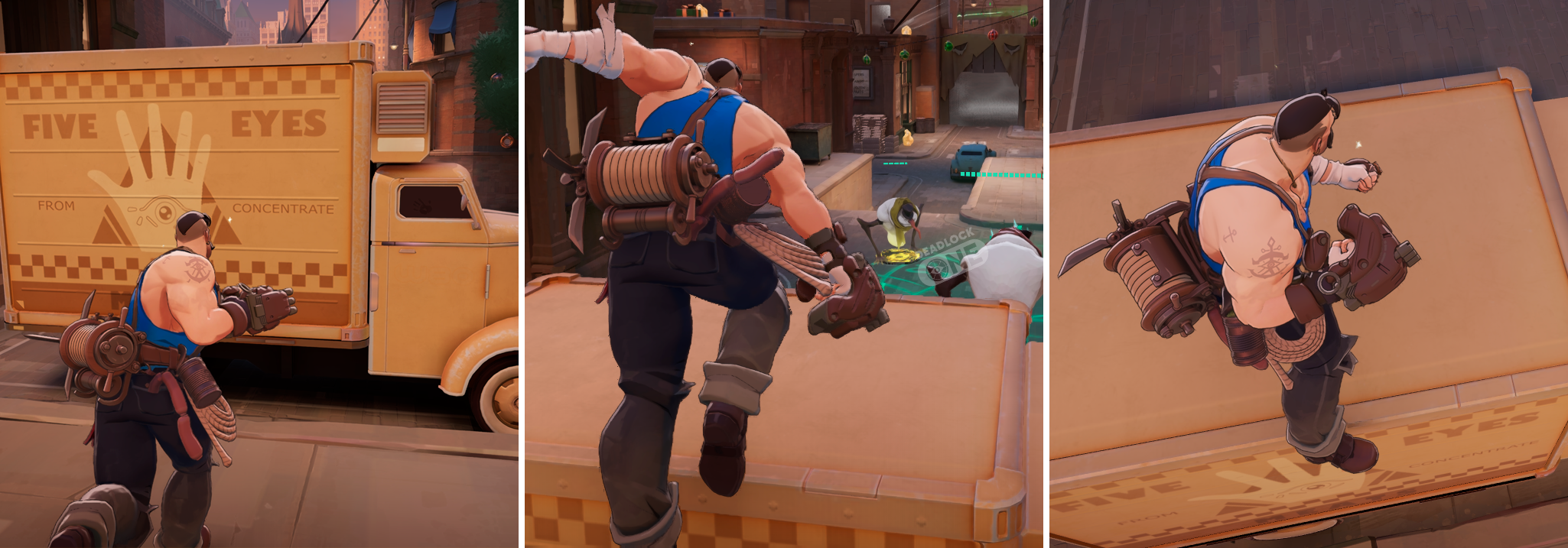 Паркур в Deadlock