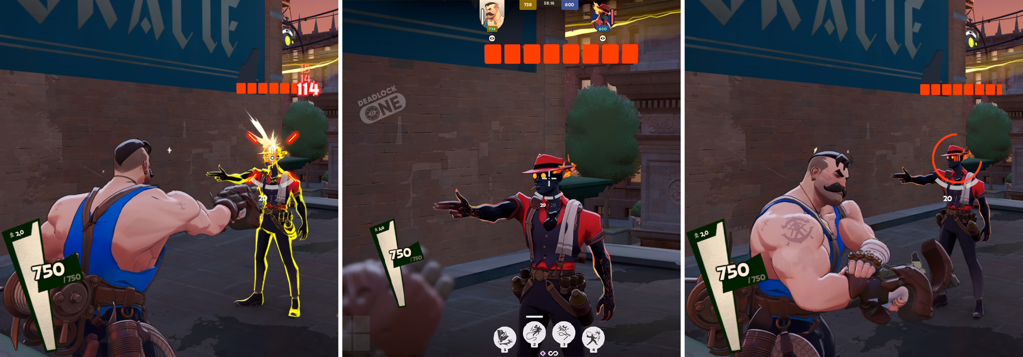 Стрельба и прицеливание в Deadlock