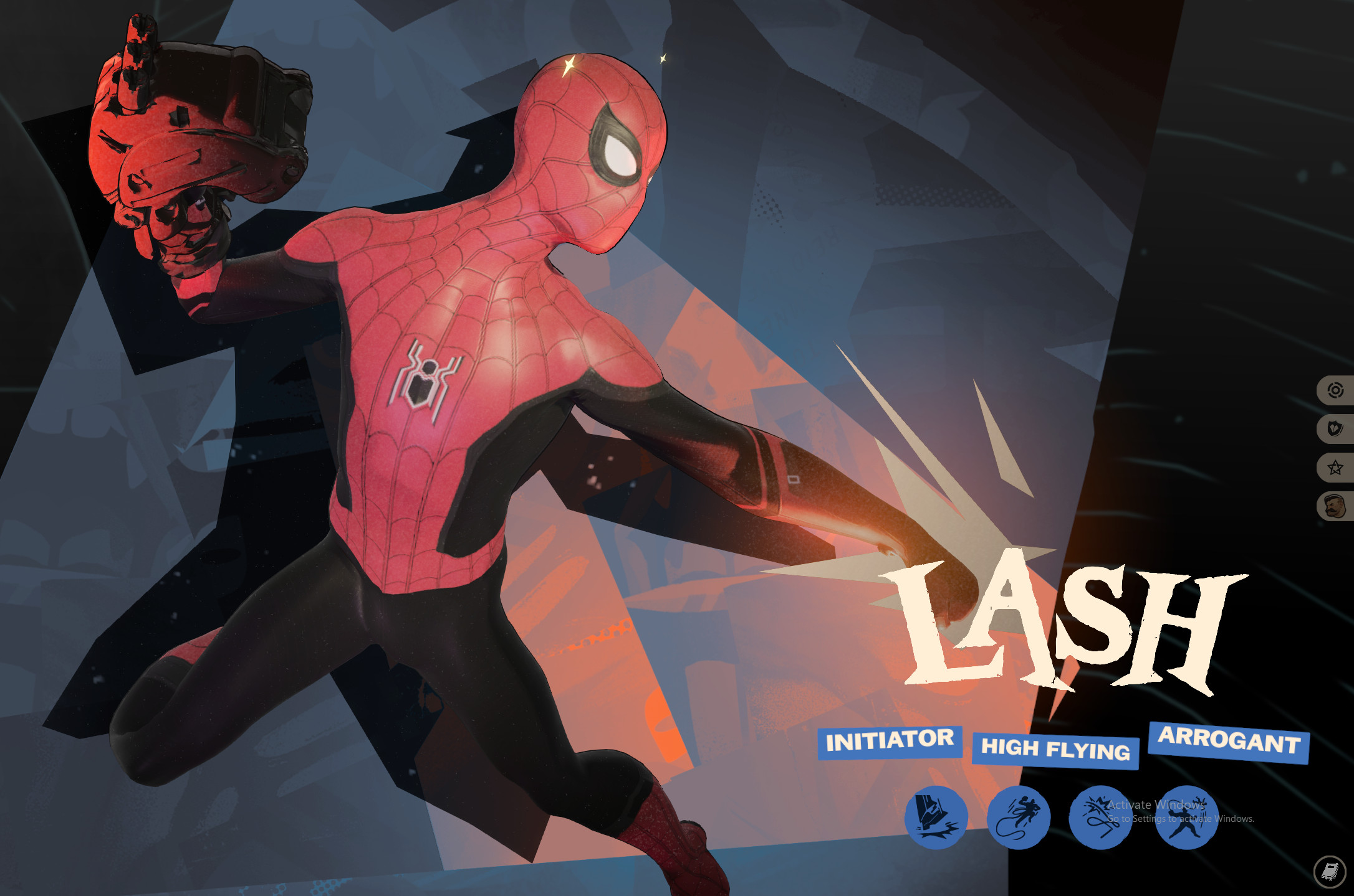 Мод для Deadlock: Spiderman-Lash Skin 