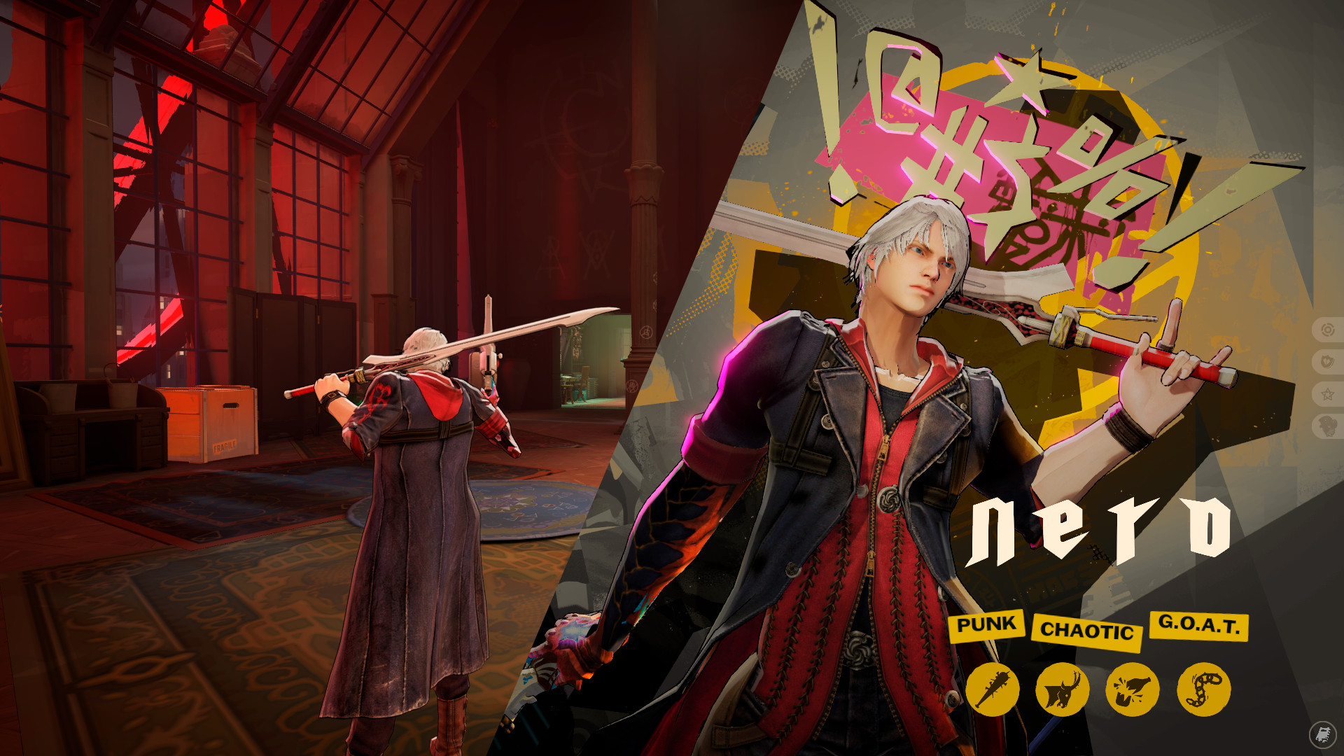 Nero DMC4 over Billy мод для Deadlock