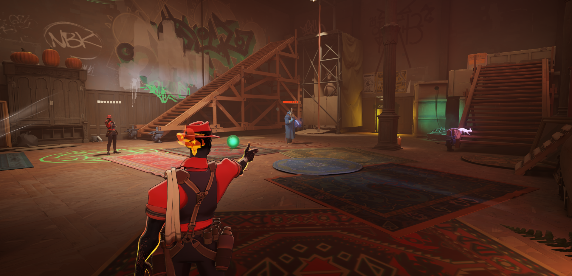 Тренировочный полигон в Deadlock