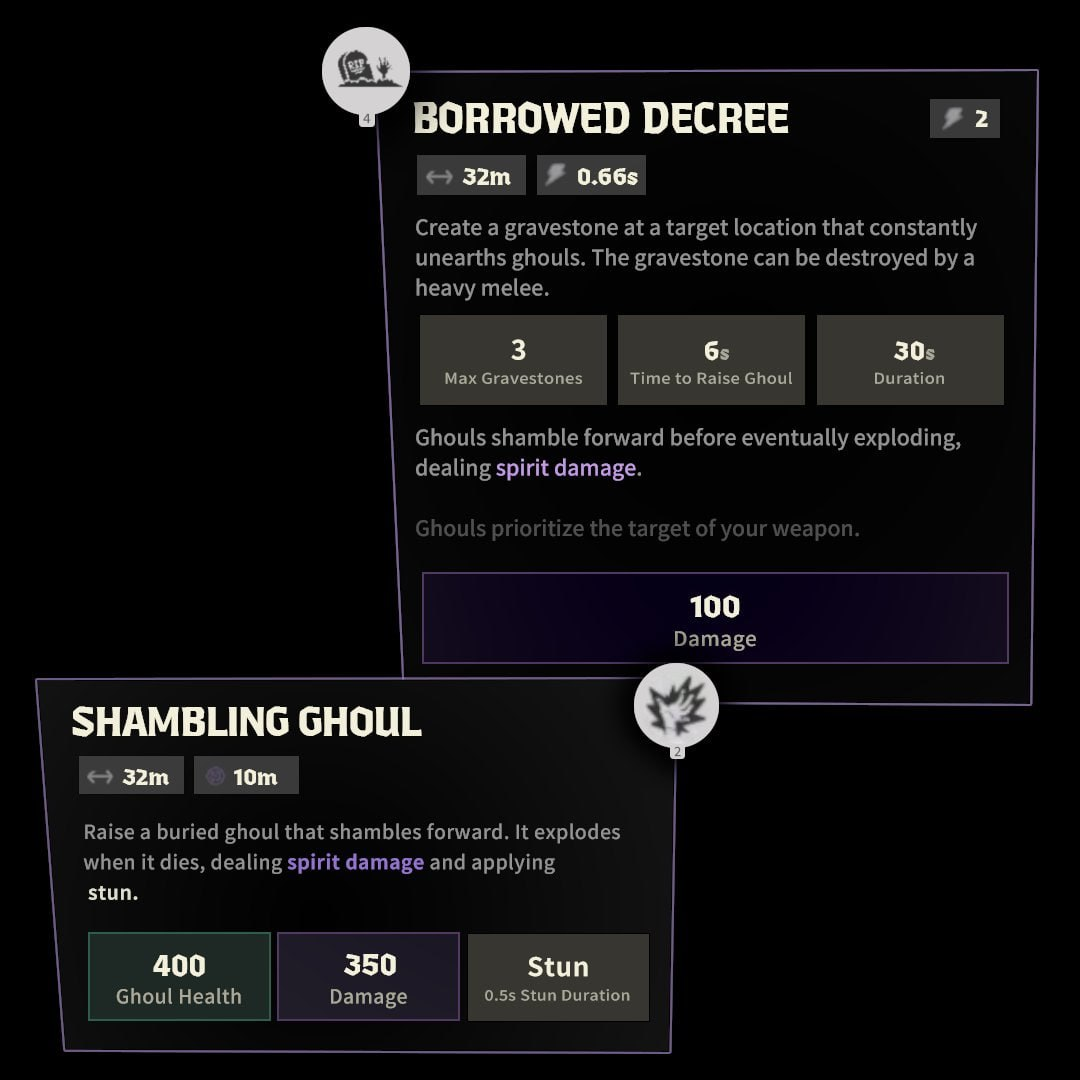 Способности Necromancer (Grave) в Deadlock