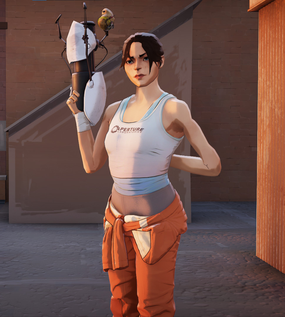 Мод для Deadlock: заменяем The Doorman на Chell из Portal 2