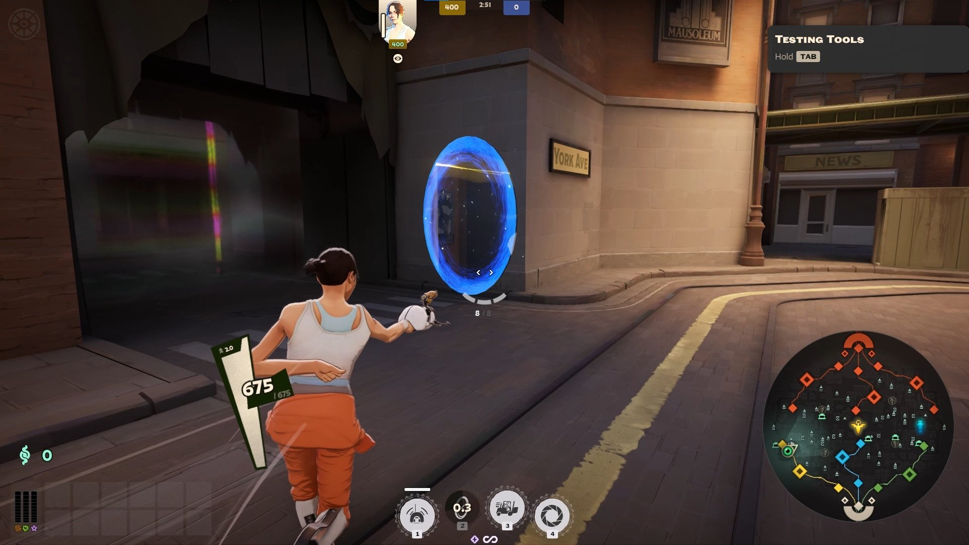 Мод для Deadlock: заменяем The Doorman на Chell из Portal 2