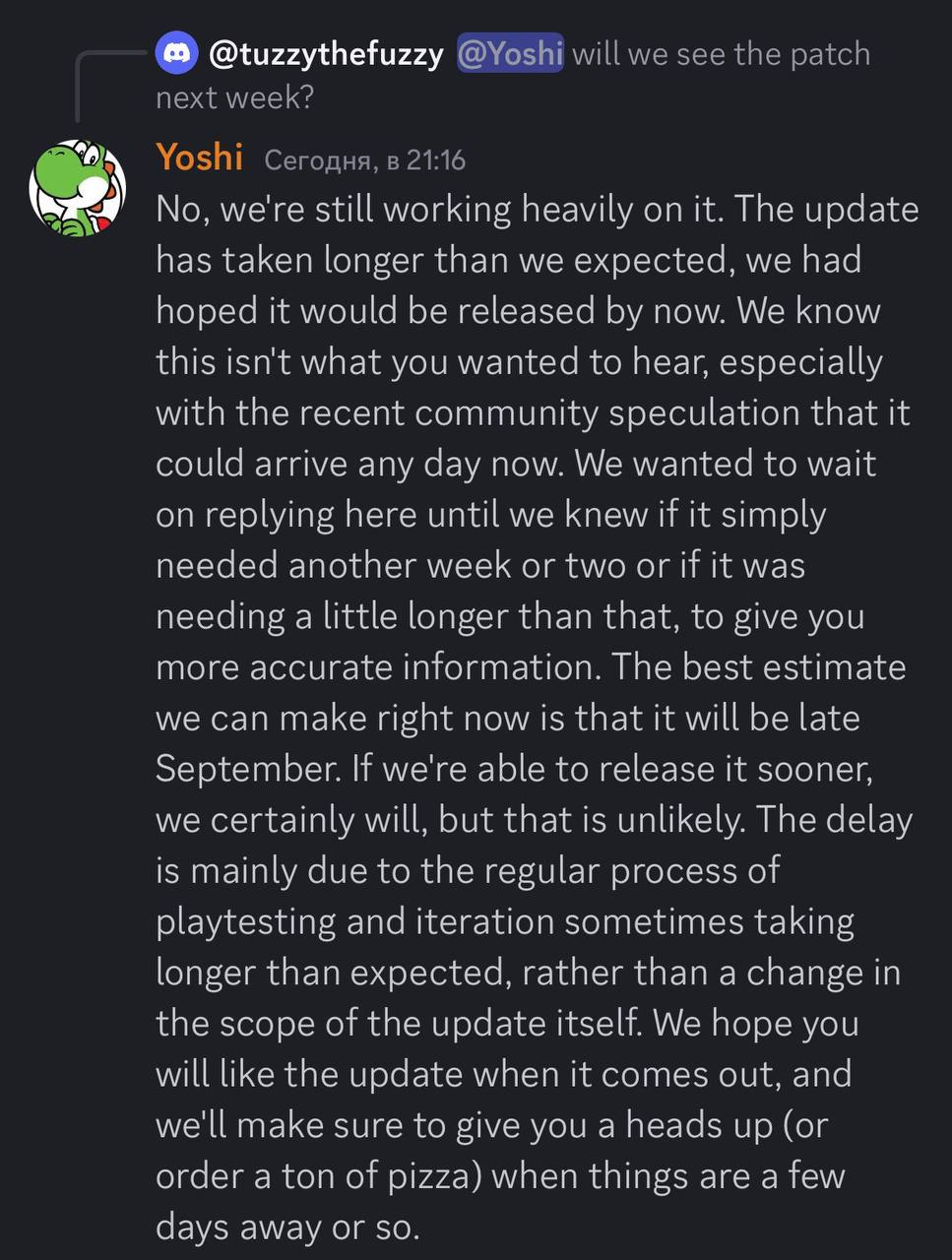 Обновление от Deadlock от Valve ожидается в конце сентября 2026 года