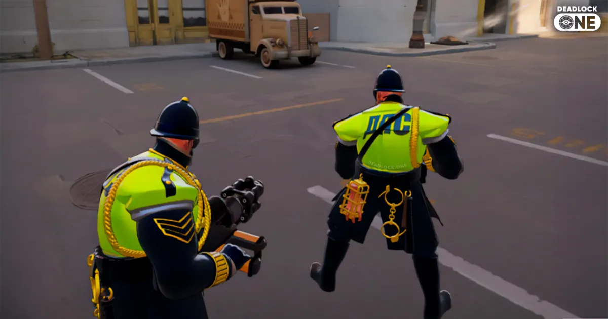 Мод для Warden из Deadlock - сотрудник ДПС