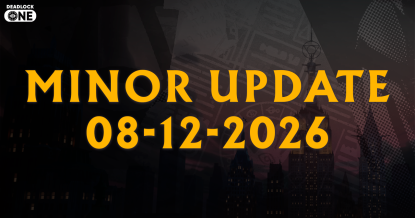 Deadlock Minor Update Patch - August 12, 2026