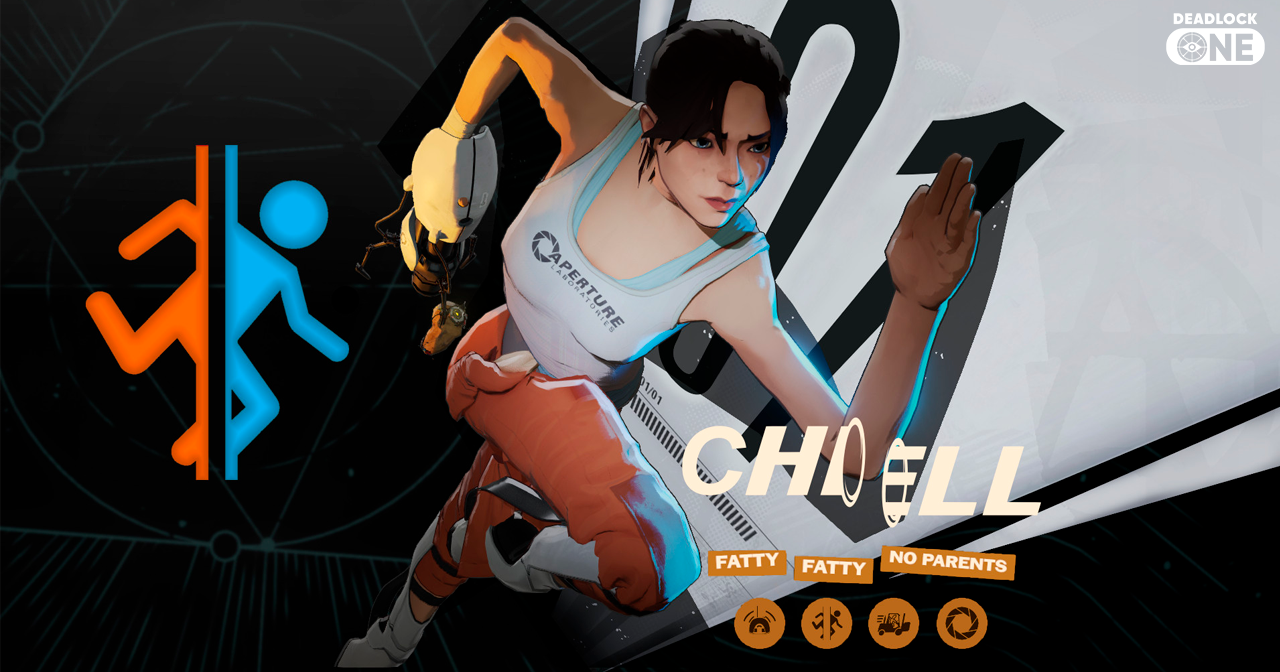 Мод для Deadlock: Chell Doorman [Portal 2]